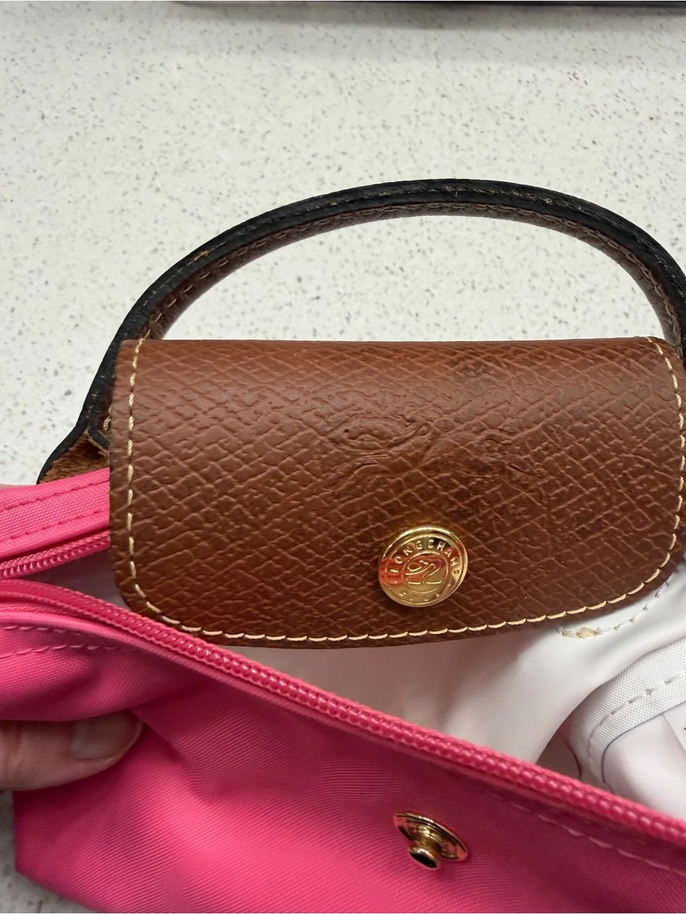 Longchamp compact authentic